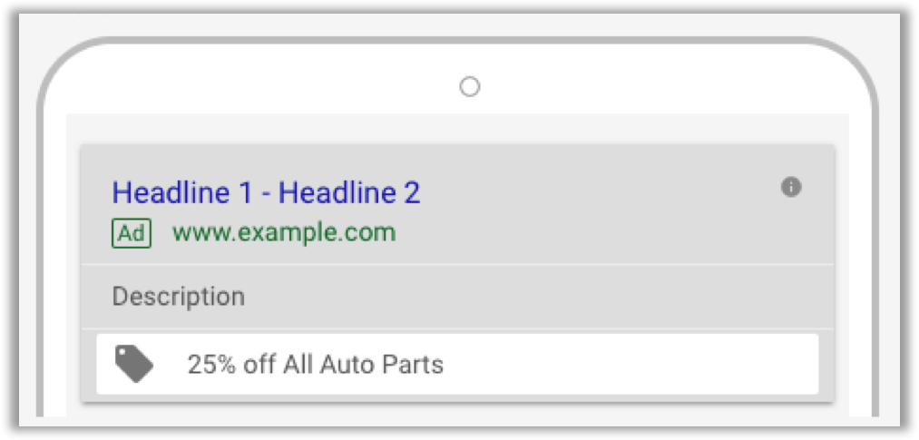 google ad examples