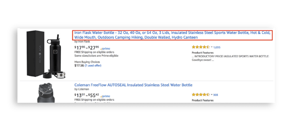 amazon Product Title