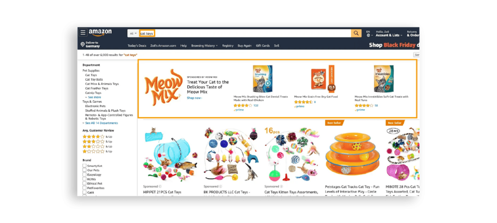 Example of Amazon Ad Image