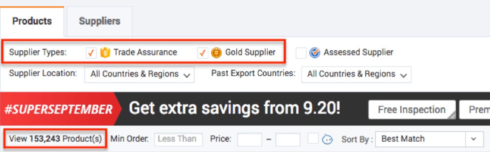Here's A Screenshot Of Gold Supplier Status On Alibaba
