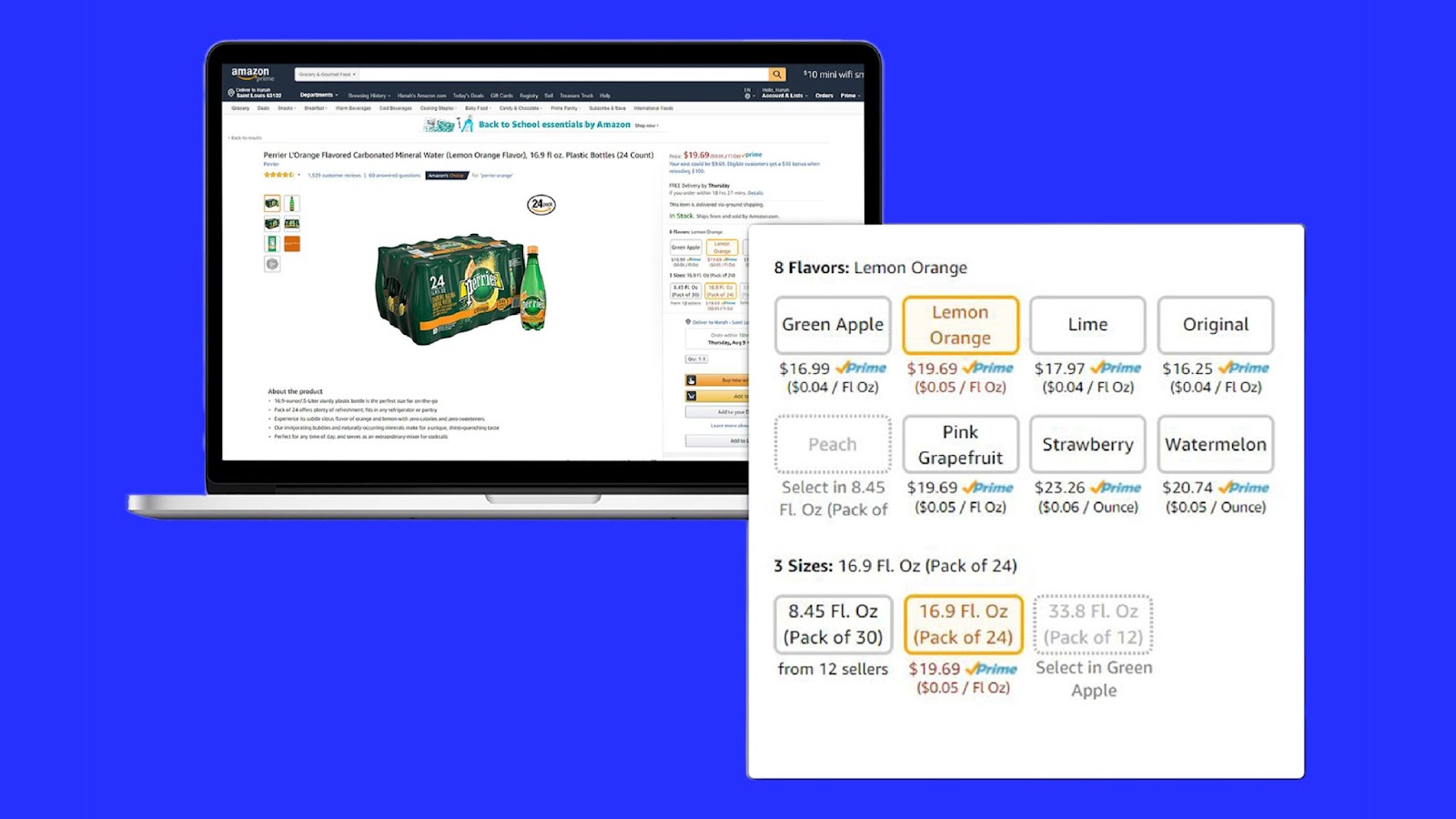 Here's A Screenshot That Represents Product Variation On Amazon