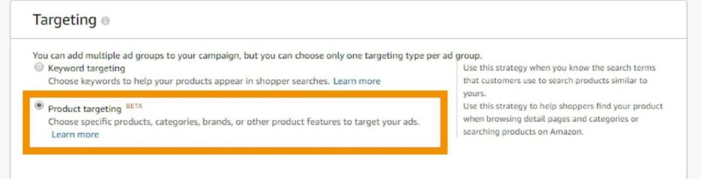 Interest-based Targeting on Amazon Ads