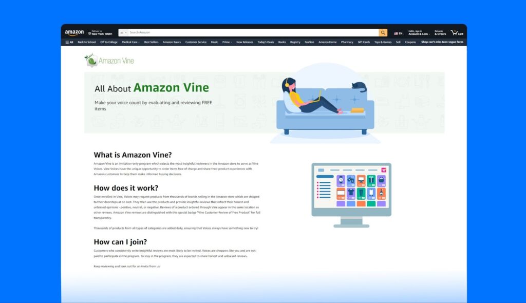 Here Is An Image About Amazon Vine Program Çalışma Yüzeyi 1