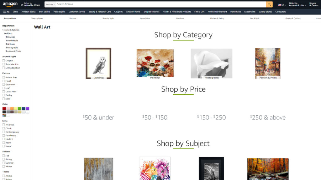 Heres A Screenshot Of Digital Art Category On Amazon