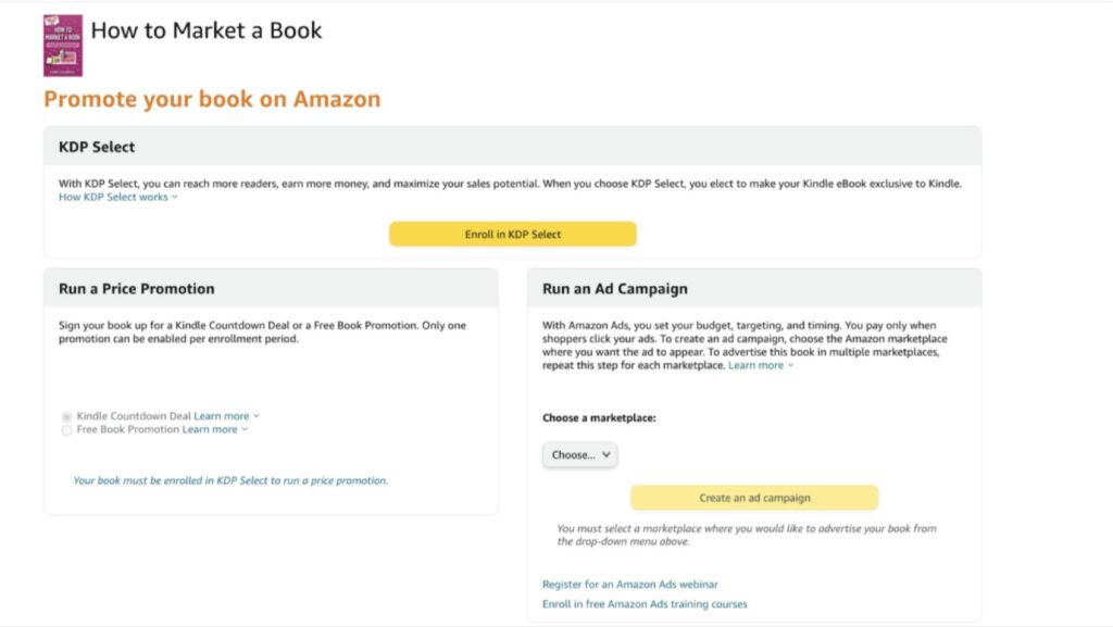 How To Set Up Amazon Kdp Ad Campaigns Step 3