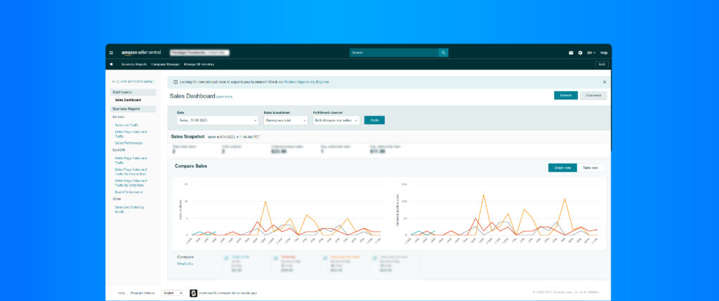 Here Is A Screenshot Of Amazon Brand Analytics Page