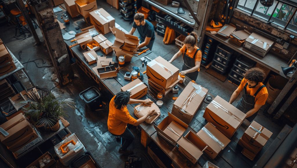 Exciting Graphic Of A Countdown Clock And Busy E Commerce Activity During Prime Day 1024x582 Min