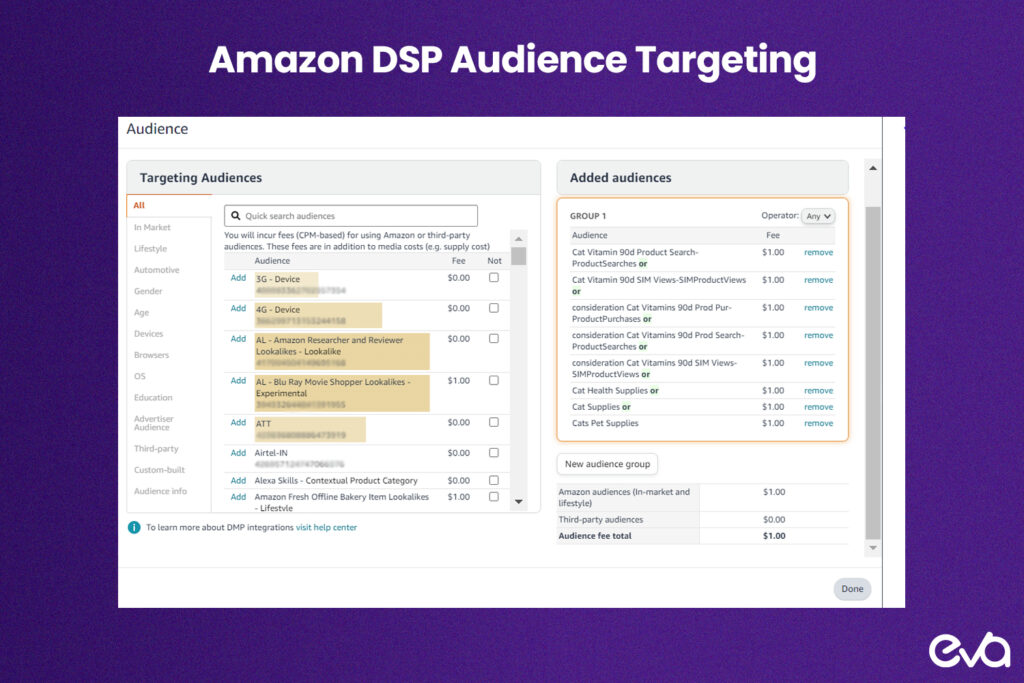 Here's a visual examples of product targeting ads, showing how ads are displayed based on user searches or interests.