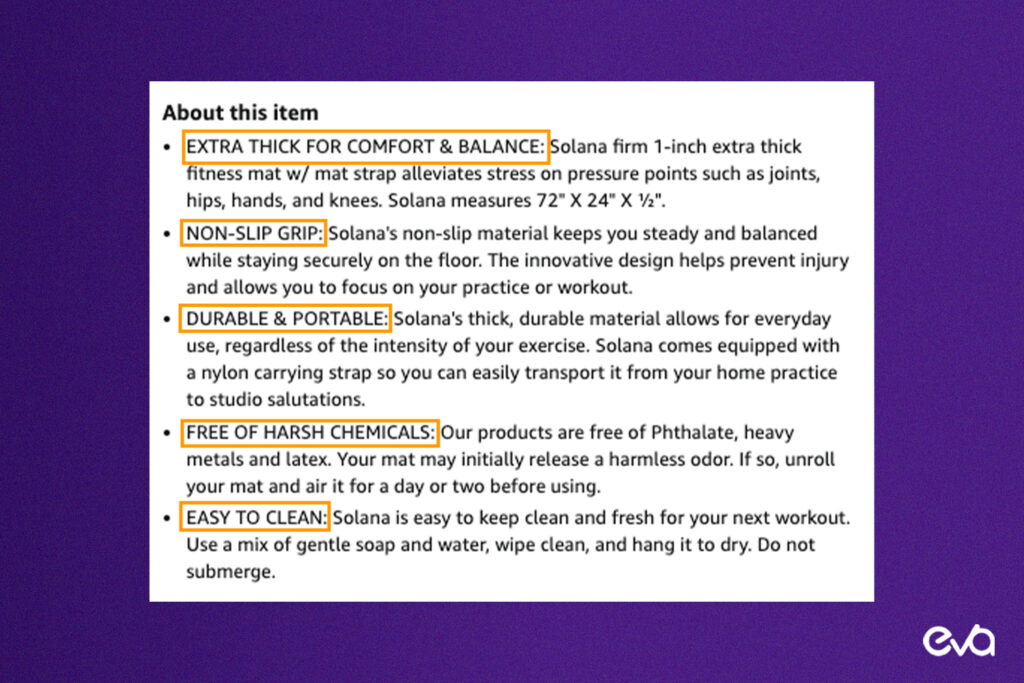 Here's a structure of a persuasive product description, including problem identification, solution presentation, and benefits highlighting.