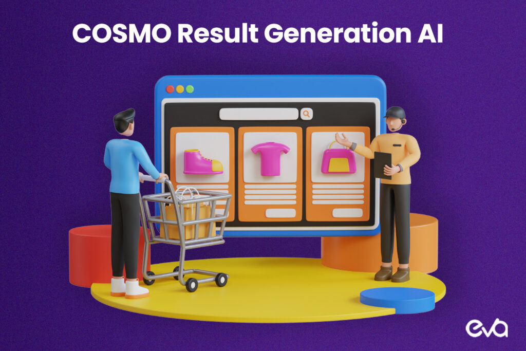 Here's A flowchart illustrating COSMO’s workflow from query interpretation to result generation.