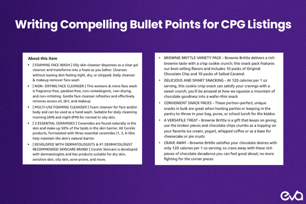 Here's a an infographic that highlights the anatomy of an effective bullet point.