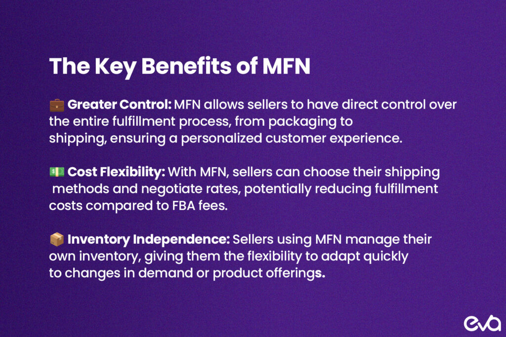 Here's an infographic that outlines the MFN process from order receipt to delivery. Include visual elements like checklists or timelines to illustrate the steps involved in self-shipping.