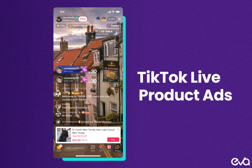 Here's an example of a TikTok live stream where the host is demonstrating a product.