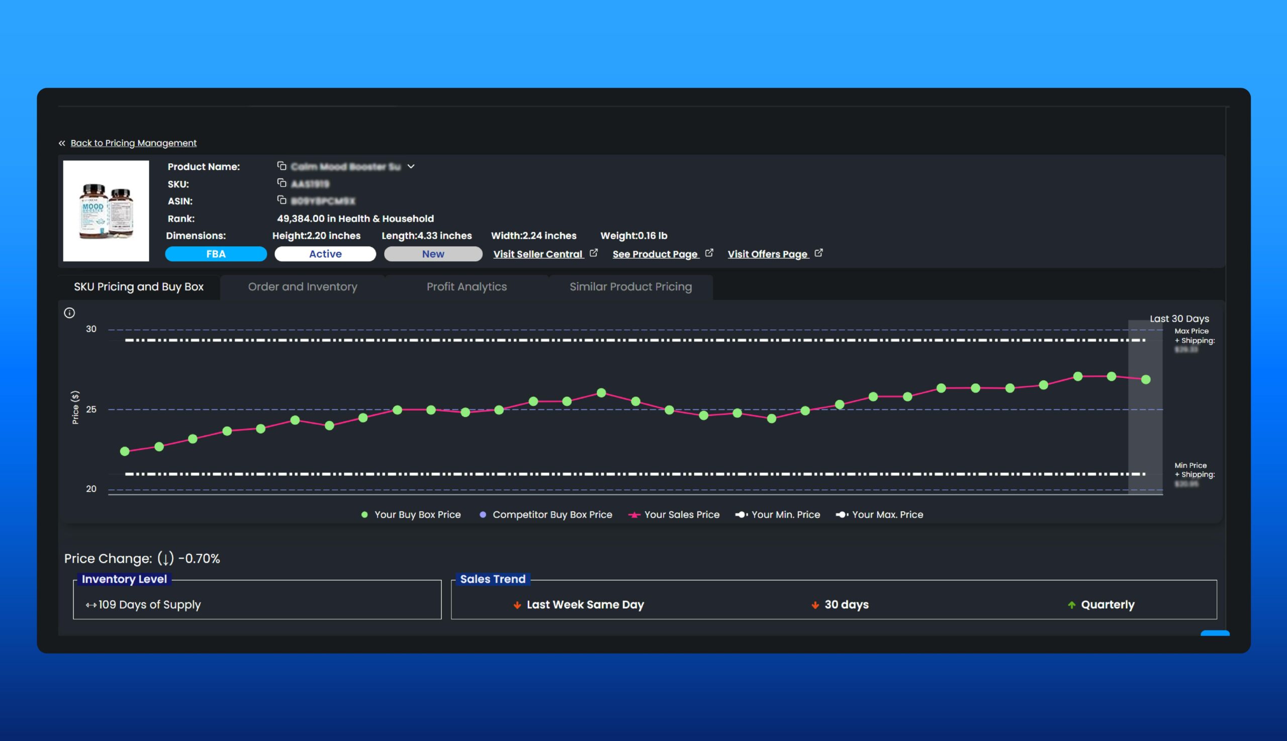 Here Is A Screenshot Of Eva Pricing Analytics Min
