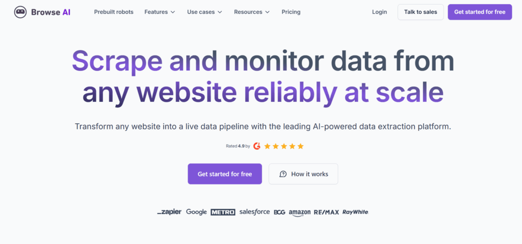 Browse Ai Tool For Amazon Sellers