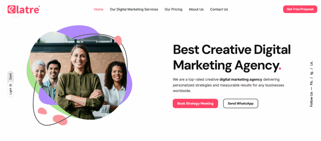 Elatre Creative for Health & Wellness Brands