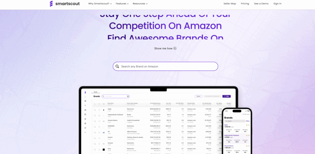 Smartscout Ai Support Tool For Amazon Sellers