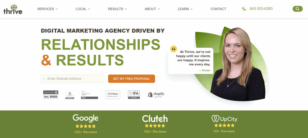 Thrive Internet Amazon Marketing Agency