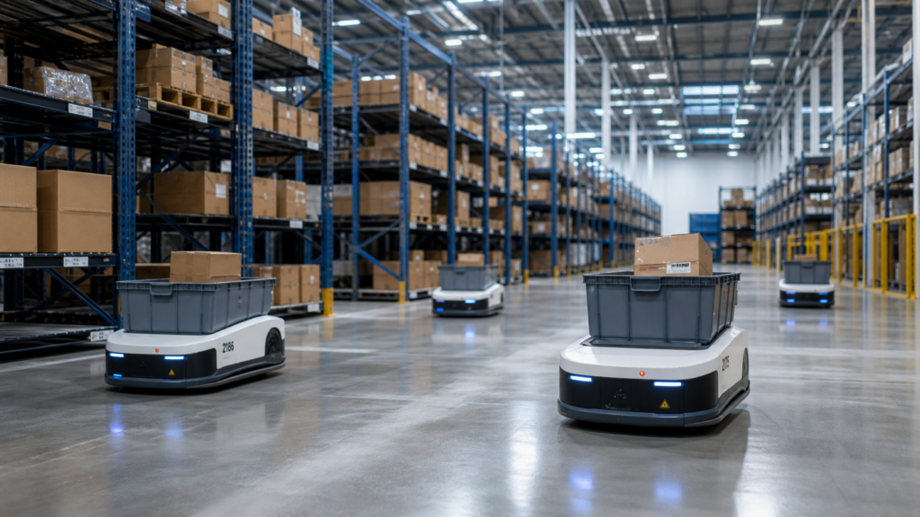 Modern warehouse automation for Amazon FBA in 2026