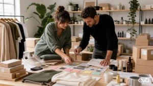 Ecommerce operators preparing Shopify products and campaign assets for profitable Google Ads growth