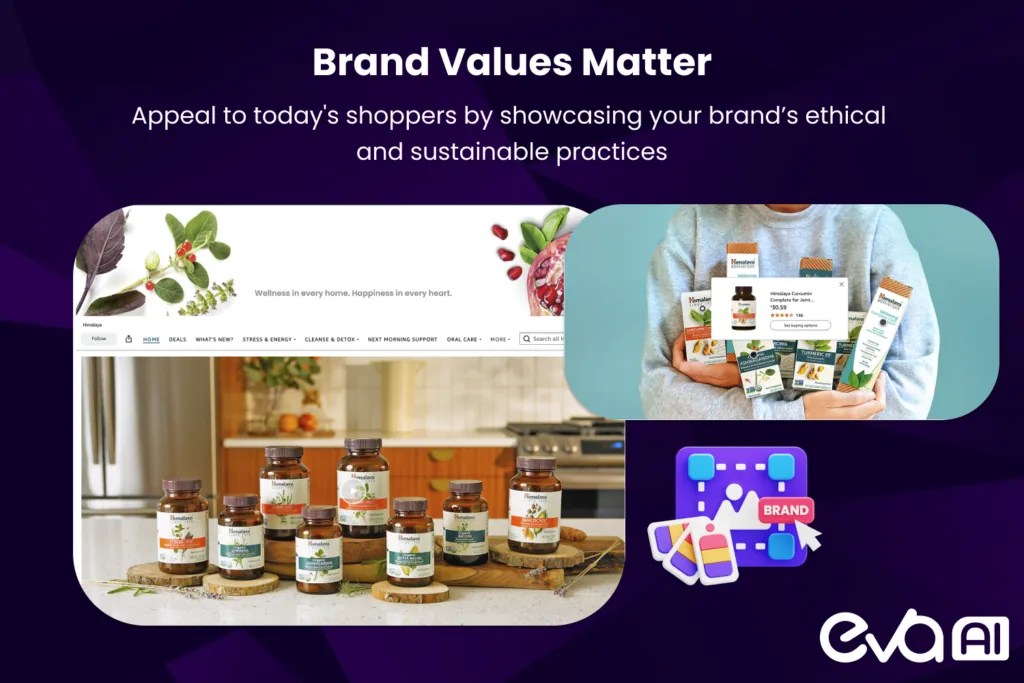 Integrate Sustainability: Appeal to today's shoppers by showcasing your brand’s ethical and sustainable practices.