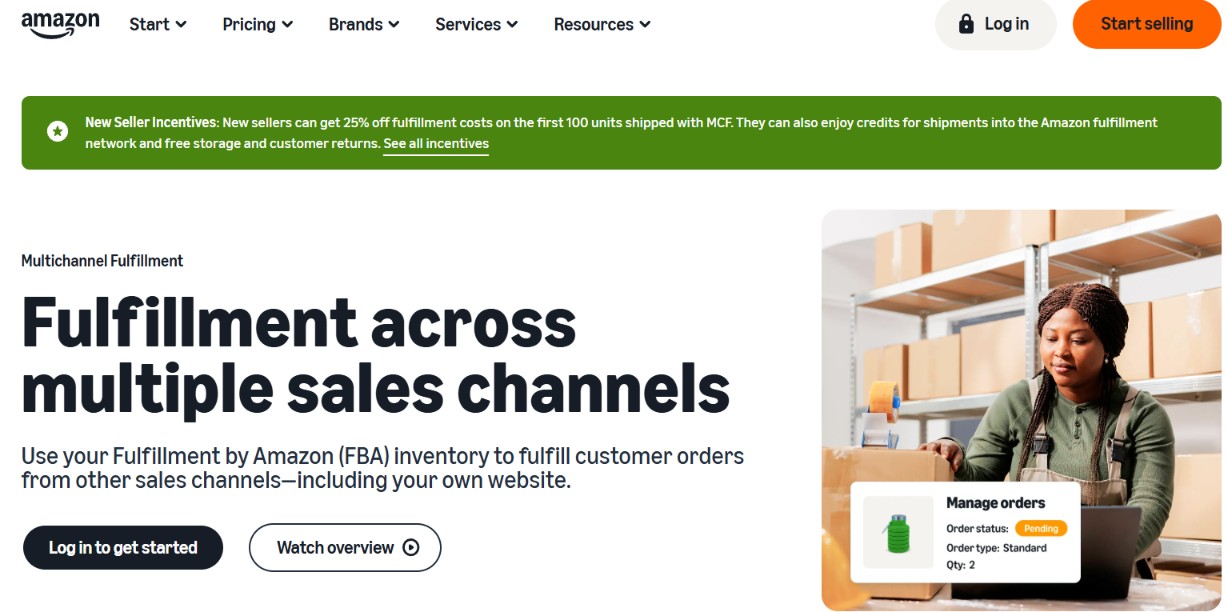 Amazon Multi-Channel Fulfillment (MCF)